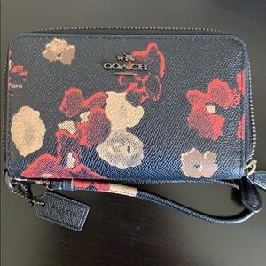 Coach Wristlet Wallet with Phone Pocket